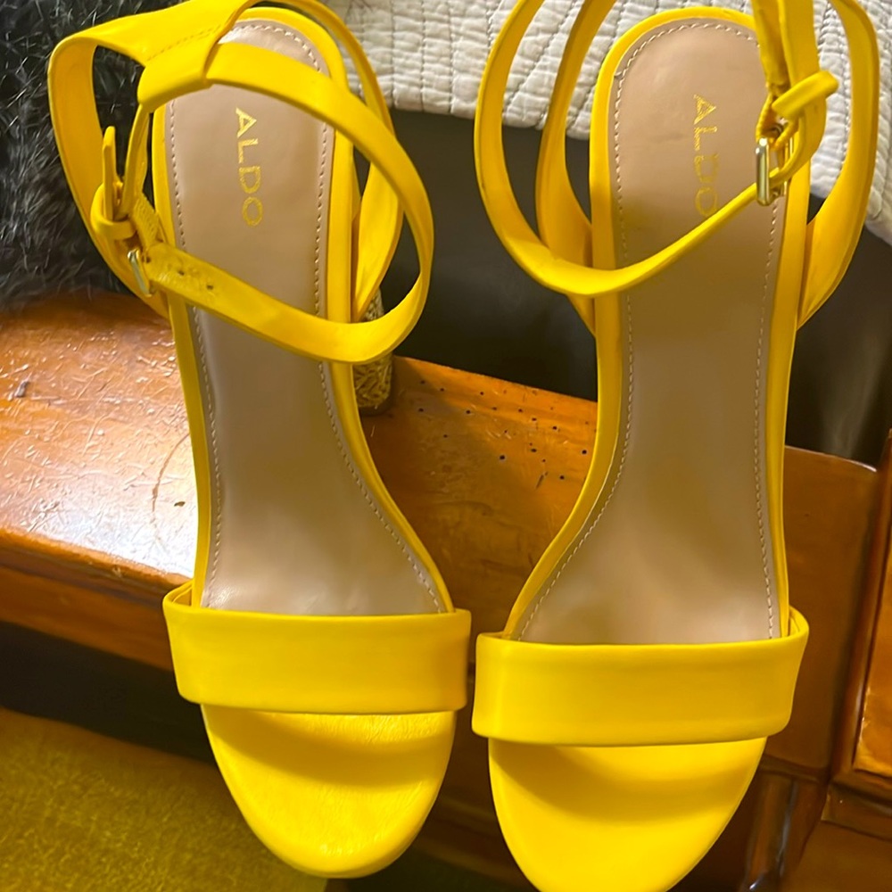 Summer ready? ALDO 5 1/2 inch heel summer heel